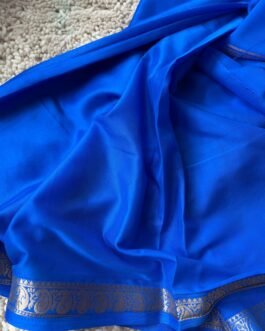 Semi Mysore Crepe Silk Sarees