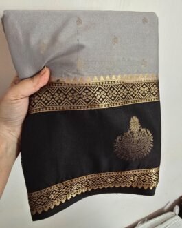 Semi Mysore Crepe Silk Saree
