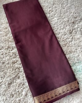 Semi Mysore Crepe Silk Sarees