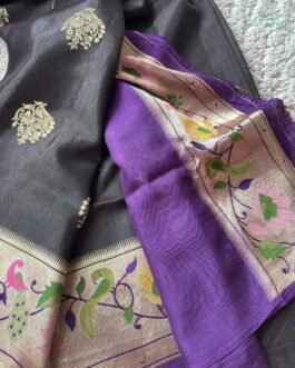Premium Paithani Soft Silk Sarees