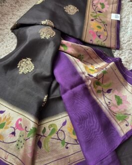 Premium Paithani Soft Silk Sarees