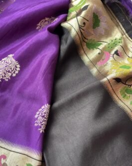 Premium Paithani Soft Silk Sarees