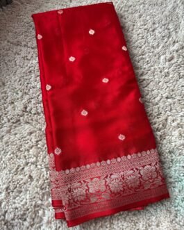 Premium Banaras Khadi Chiffon Saree