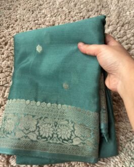 Premium Banaras Khadi Chiffon Saree