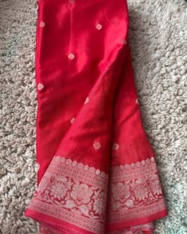 Premium Banaras Khadi Chiffon Saree