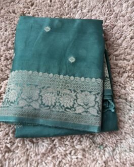 Premium Banaras Khadi Chiffon Saree