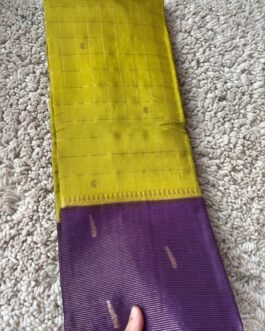 Premium Chinnon Checks Saree