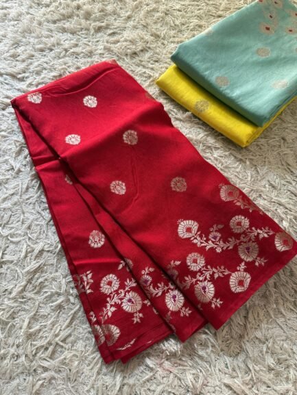 Soft Semi Banaras Silk Sarees