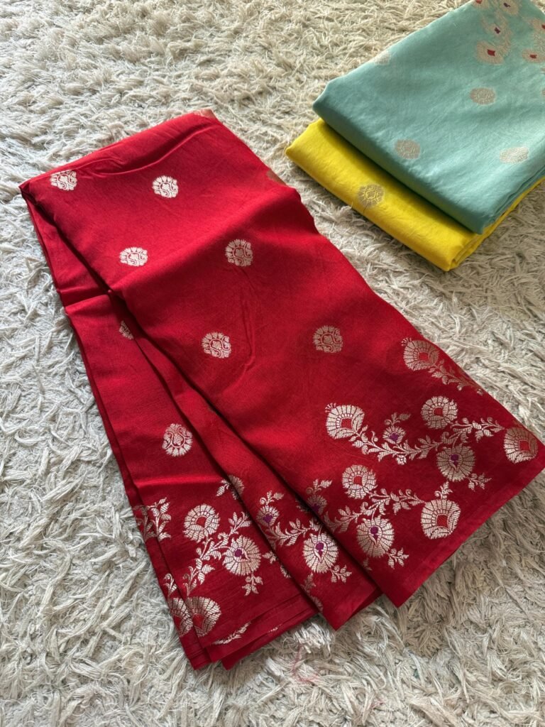 Soft Semi Banaras Silk Sarees