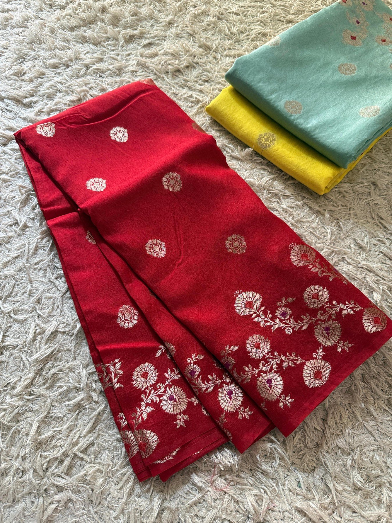 Soft Semi Banaras Silk Sarees
