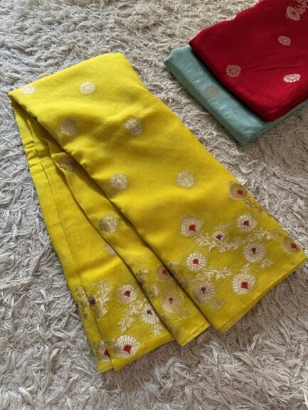 Soft Semi Banaras Silk Sarees