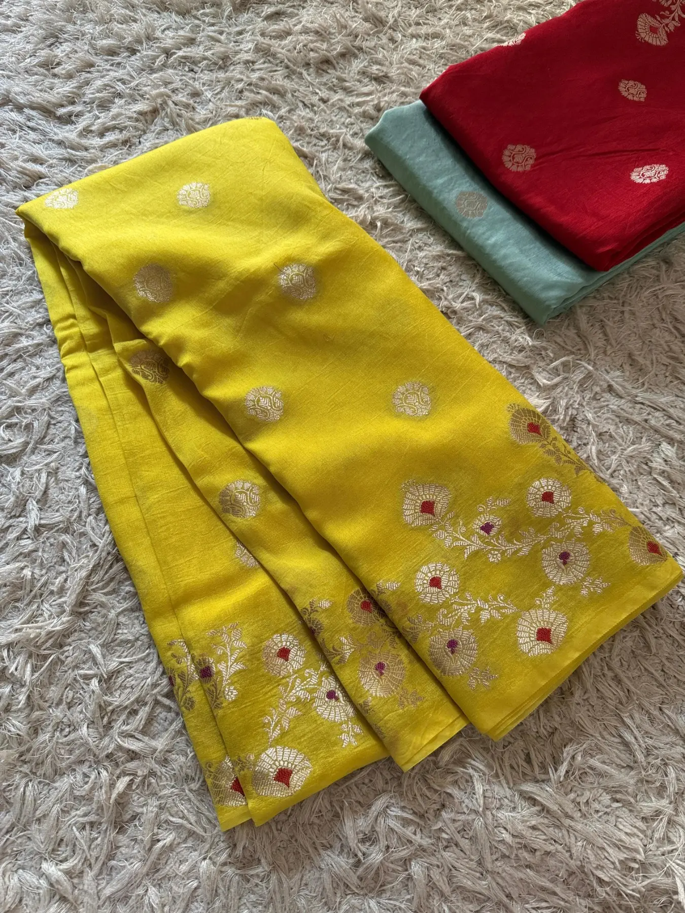 Soft Semi Banaras Silk Sarees