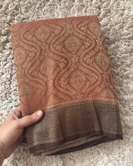 Banaras Brocade Georgette Sarees