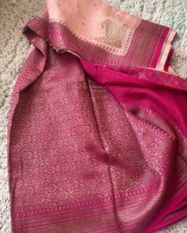 Premium Banaras Crepe Silk Saree