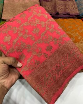 Banaras Kaddi Georgette Sarees