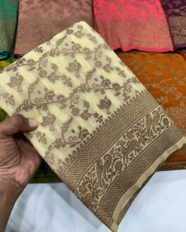 Banaras Kaddi Georgette Sarees