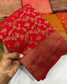 Banaras Kaddi Georgette Sarees