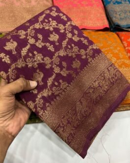 Banaras Kaddi Georgette Sarees