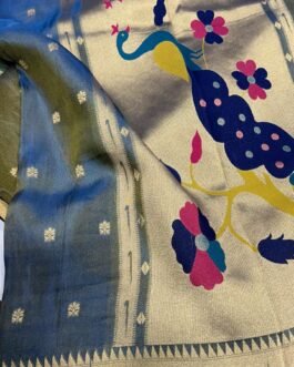 Premium Paithani Tissue Silk Sarees