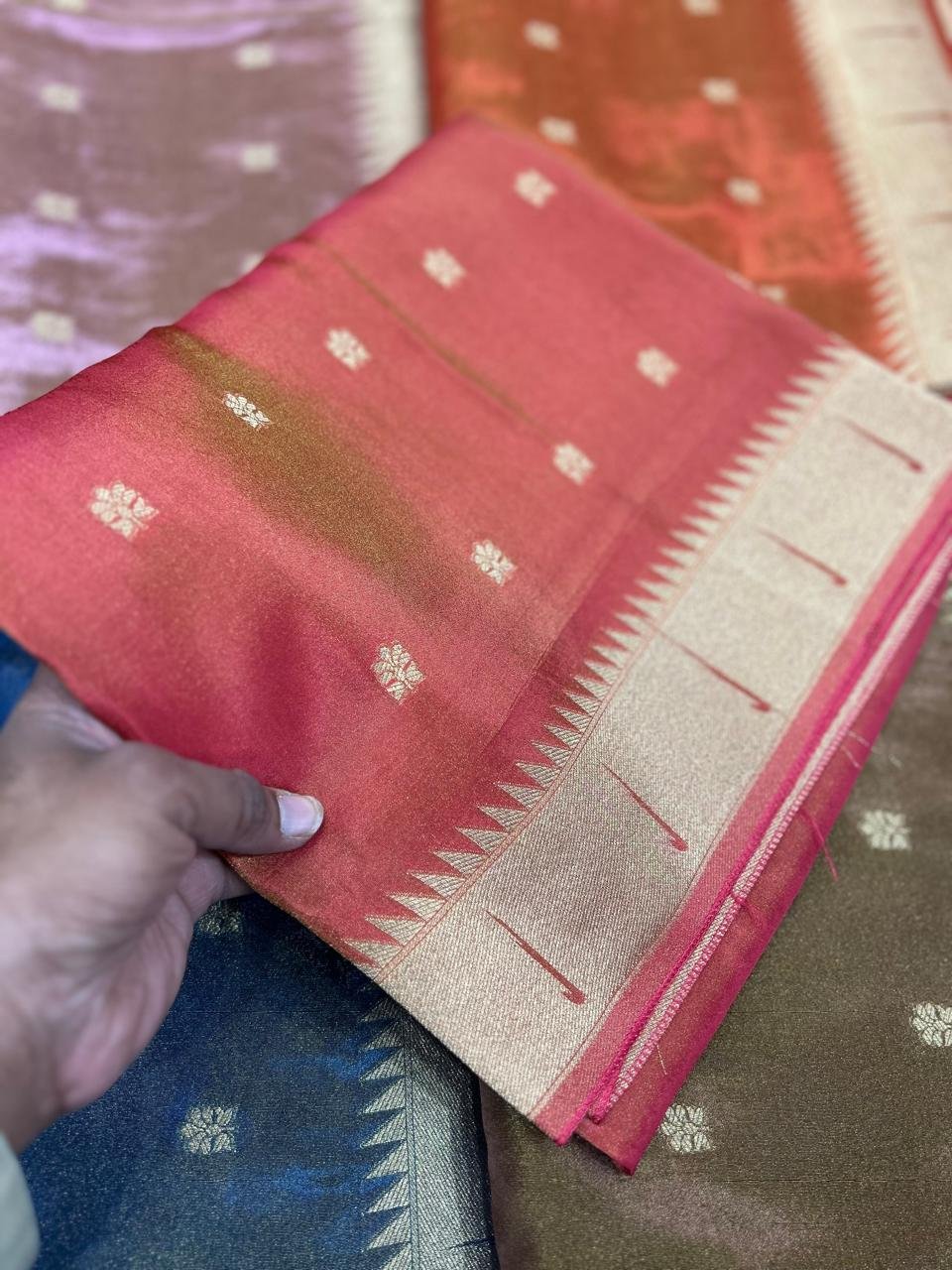 Premium Paithani Tissue Silk Sarees