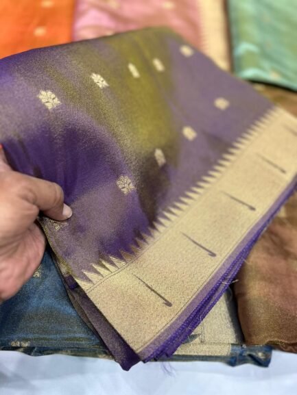 Premium Paithani Tissue Silk Sarees