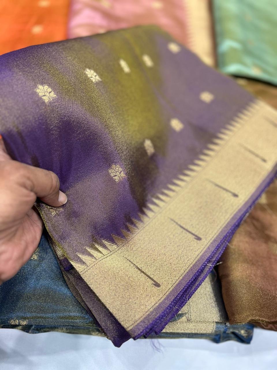 Premium Paithani Tissue Silk Sarees