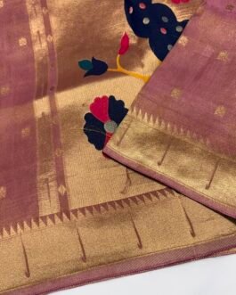 Premium Paithani Tissue Silk Sarees