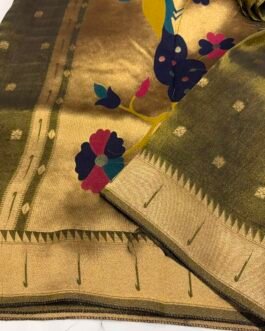 Premium Paithani Tissue Silk Sarees