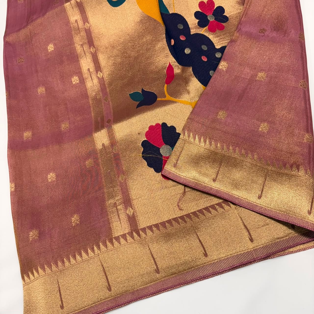 Premium Paithani Tissue Silk Sarees