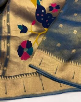 Premium Paithani Tissue Silk Sarees